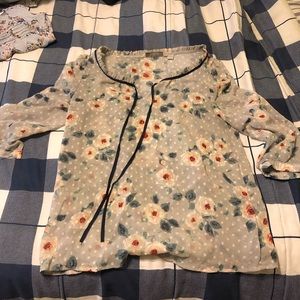 Floral blouse